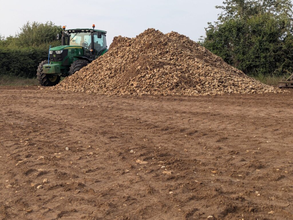 Good results with a Kivi stone picker on hire from AMTEC