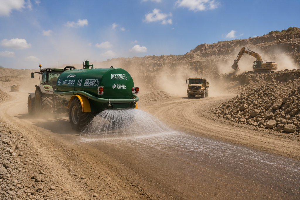 dust suppression water bowser